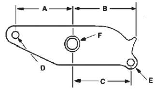 Eq For 2" Slipper Spg, "Swan-Shaped"